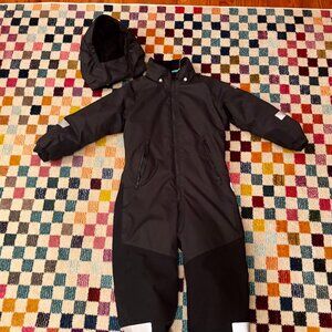 Reima Snowsuit Kids Size 6 Black